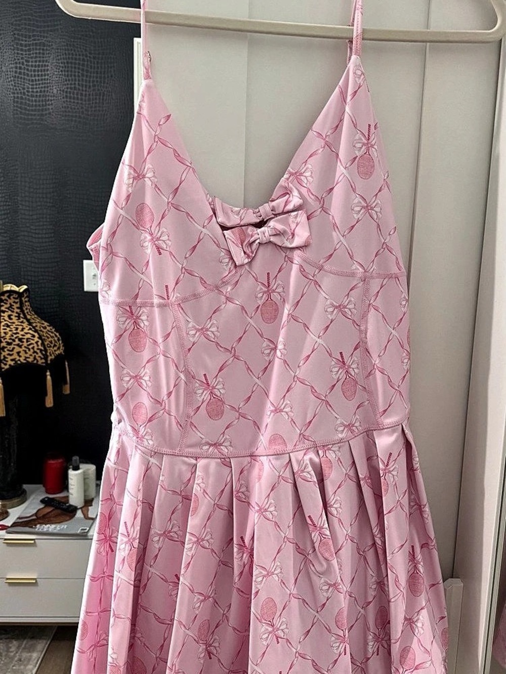 LOVE SHACK FANCY Pink tennis athletic Mini Dress Like New